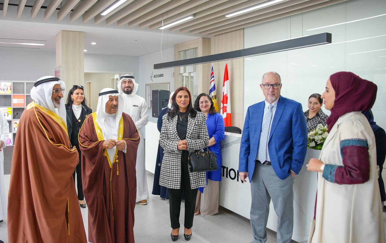 The Shura Council Chairman lauded the ongoing development and progress of Canadian School Bahrain