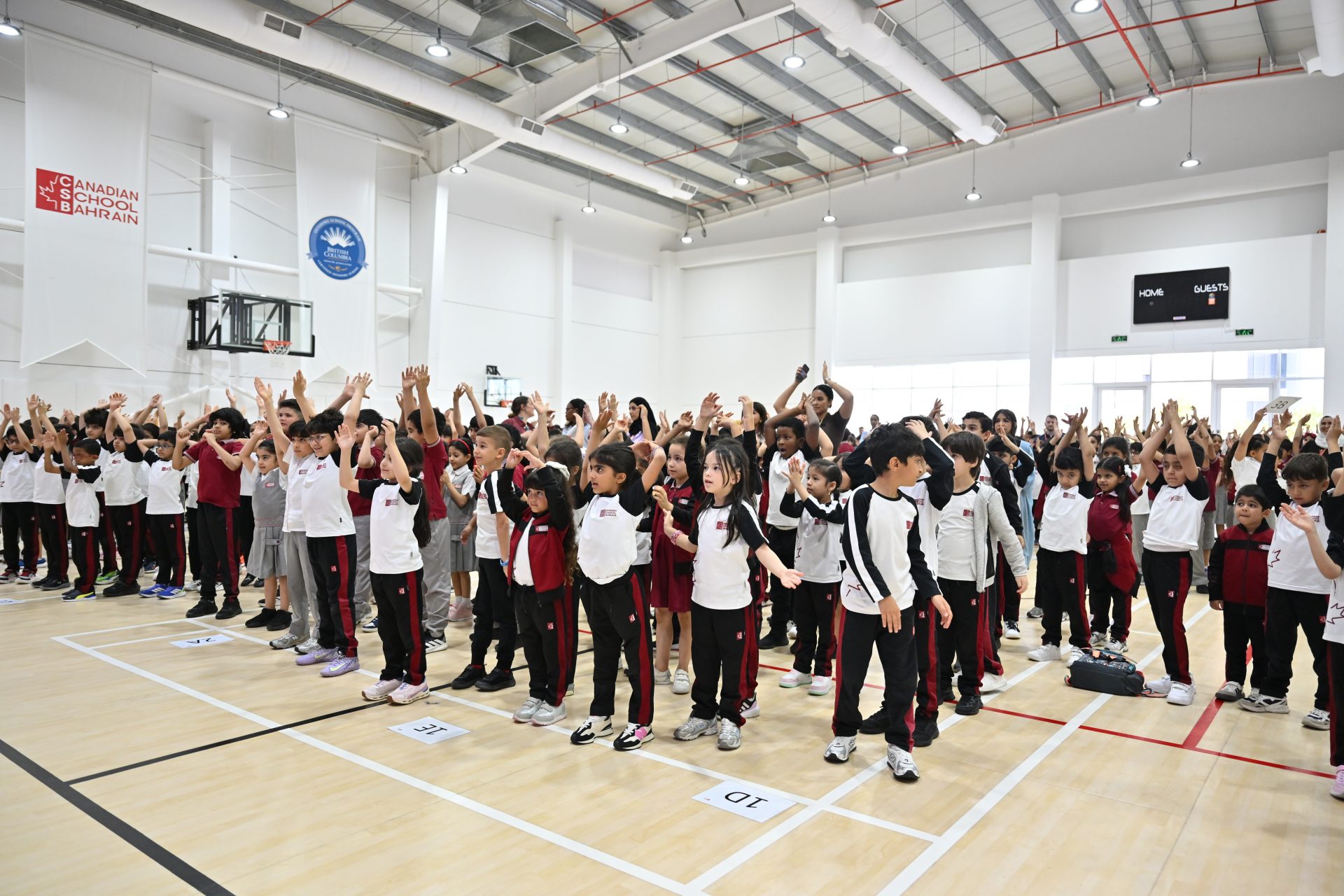Elementary students engaged in an enrichment activity at CSB