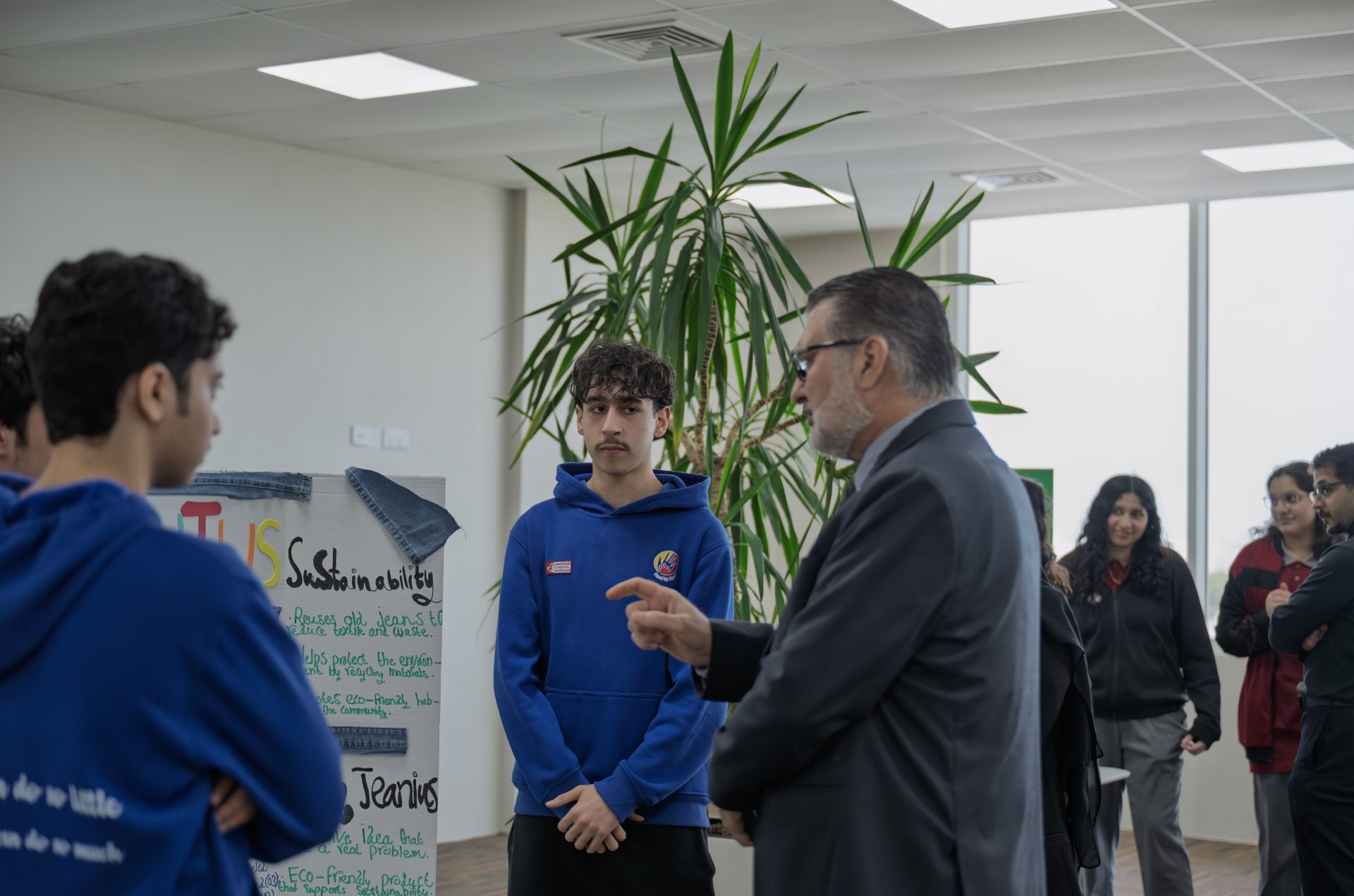 Canadian School Bahrain students in an active learning environment
