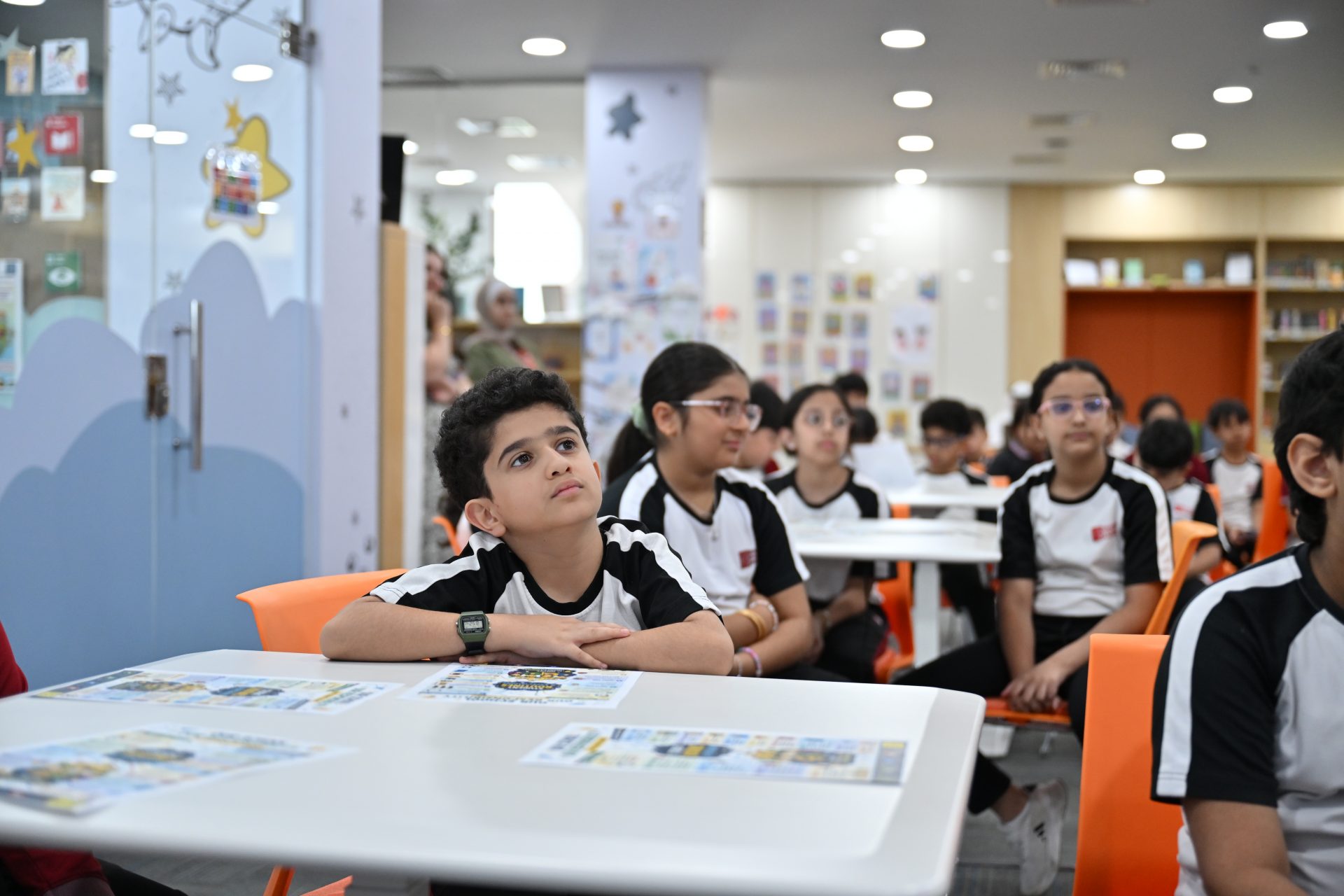 CSB Elementary students celebrating their achievements