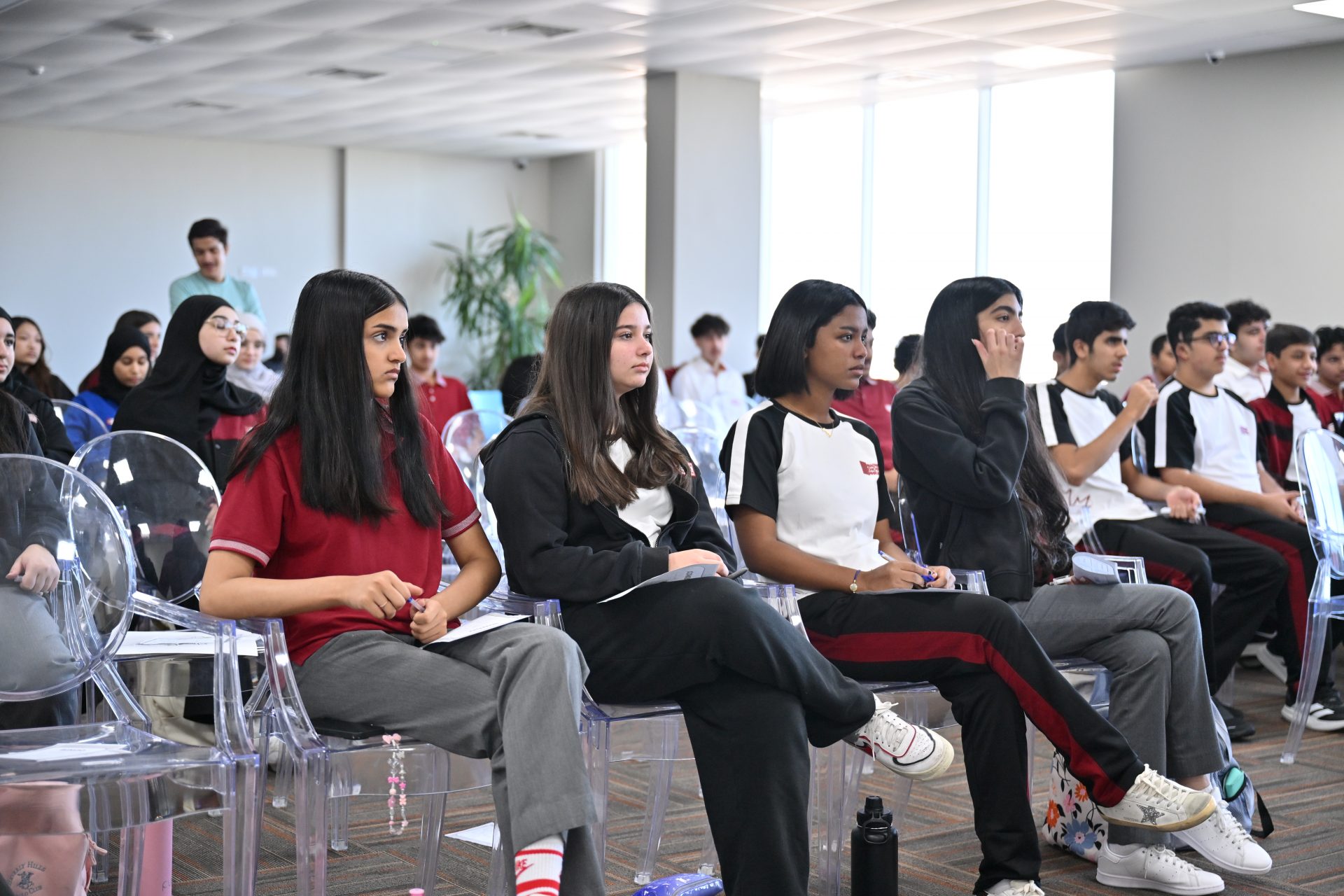 Students taking part in the wider learning journey at CSB