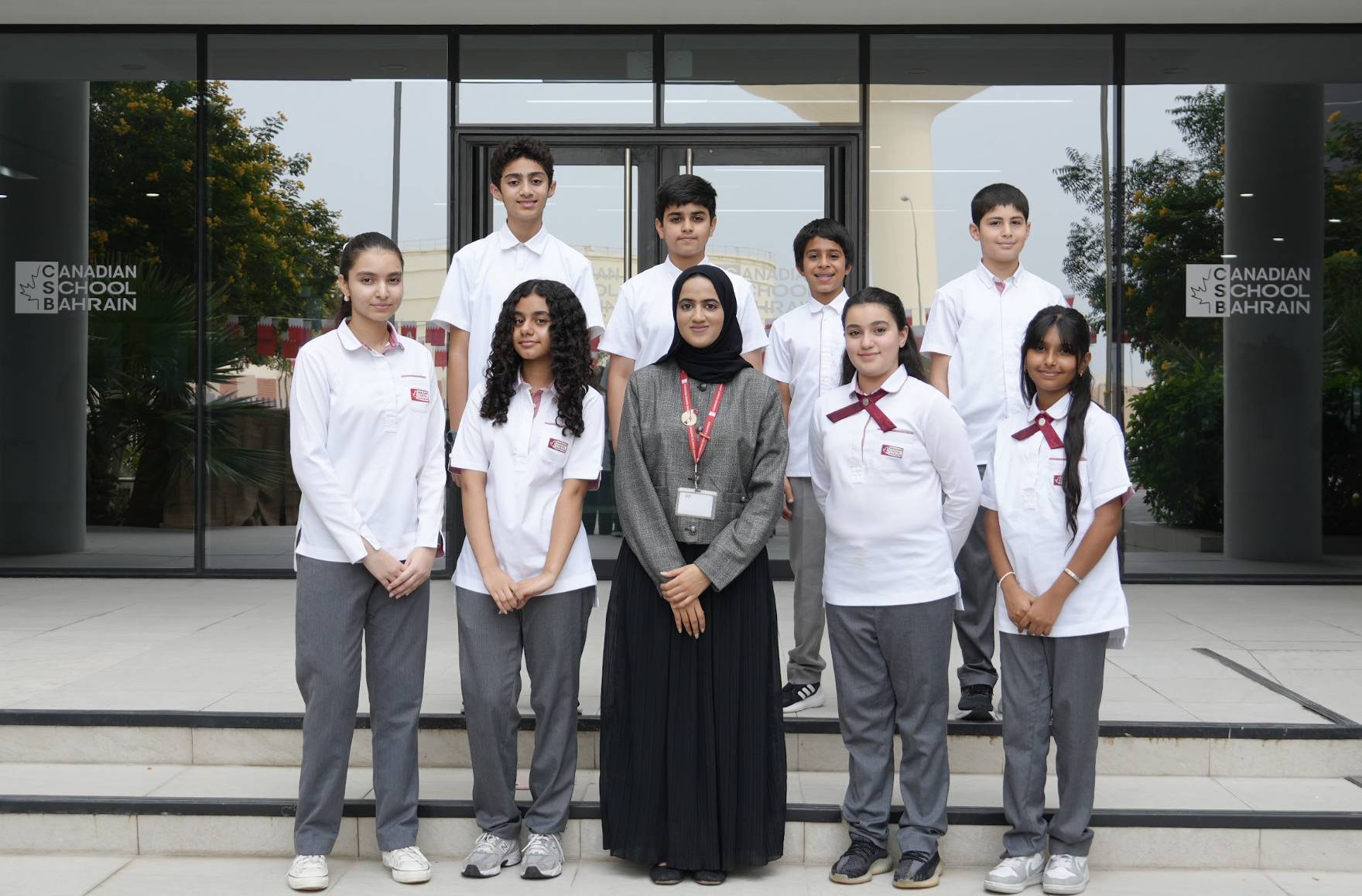 Middle School counseling team at Canadian School Bahrain